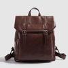 2025 New JK Uniform Backpack College Style Backpack Retro Soft Leather Bag Women's Casual Large Capacity School Bag Trendy