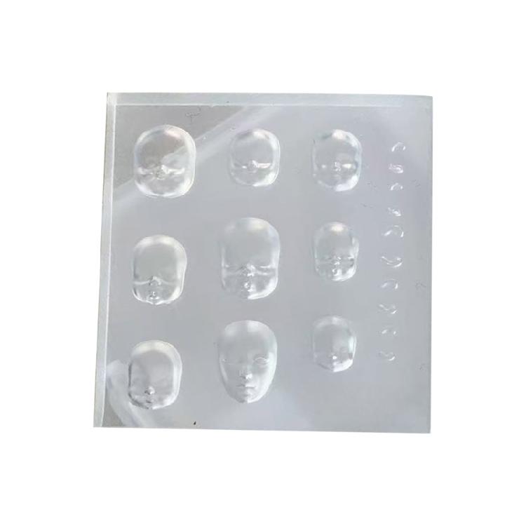 

Silicone Nail Art Mold Doll Head Embossed Nail Accessories Mold Jewelry Supplies Nail Embossing Tool for Women Girls 1