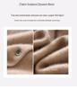 Women's Round Neck Cashmere Cardigan – Soft & Simple, Solid Color, Loose Fit, Fashionable Knit Sweater for Autumn/Winter.