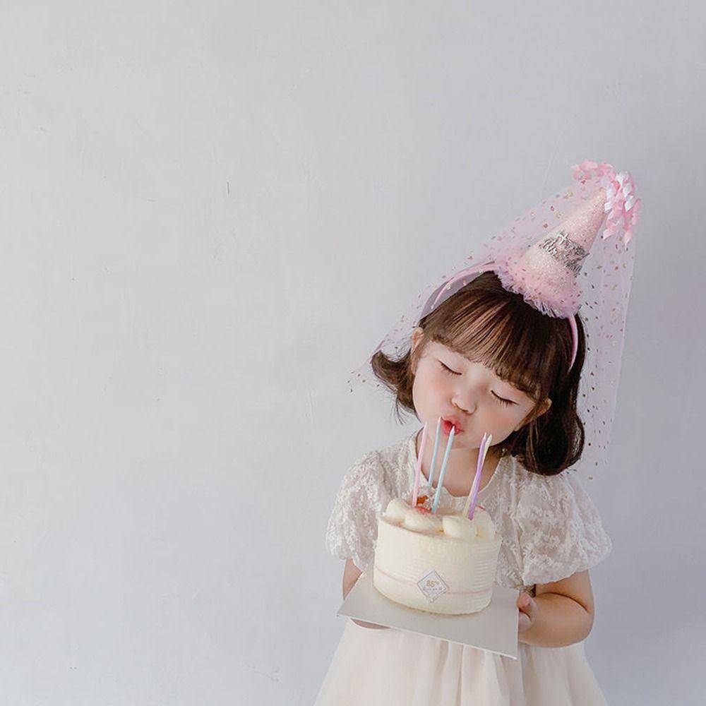 Happy Birthday Hair Decor Hair Accessories Korean Style Headband Girls Hair Hoop Birthday Hairband