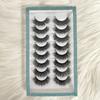 Wholesale Wispy Faux Mink Full Strip 3D Multi Layered Black 8MM-30MM Cruelty-Free Durable Eyelashes Targeted Vendor