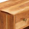 TV Stand Natural 110 X 30 X 44 Cm Solid Acacia Wood