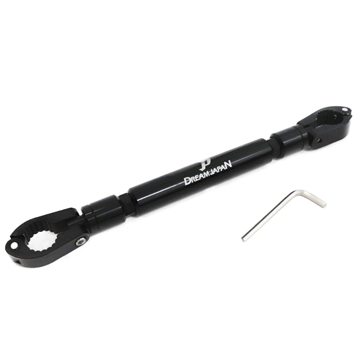 

Motorcycle Handlebar Adjustable Accessory Total Length 4 Colors for and XJR Dream-Japan Brace, 22mm, Length, Mountable, 260mm-300mm, Available, чёрный