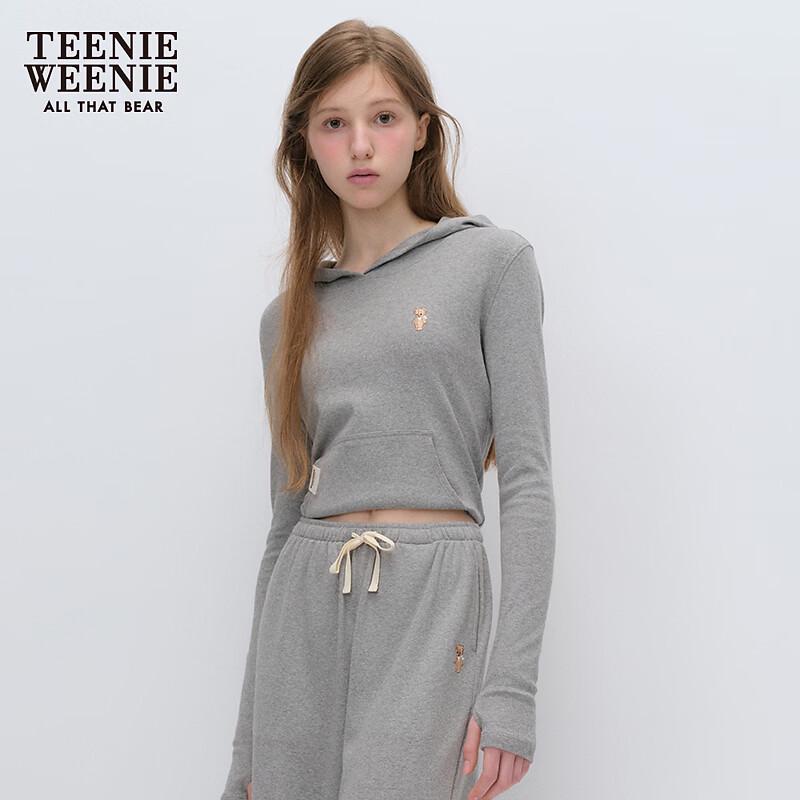 Teenie Weenie Bear Cartoon Hooded Long Sleeve T-Shirt