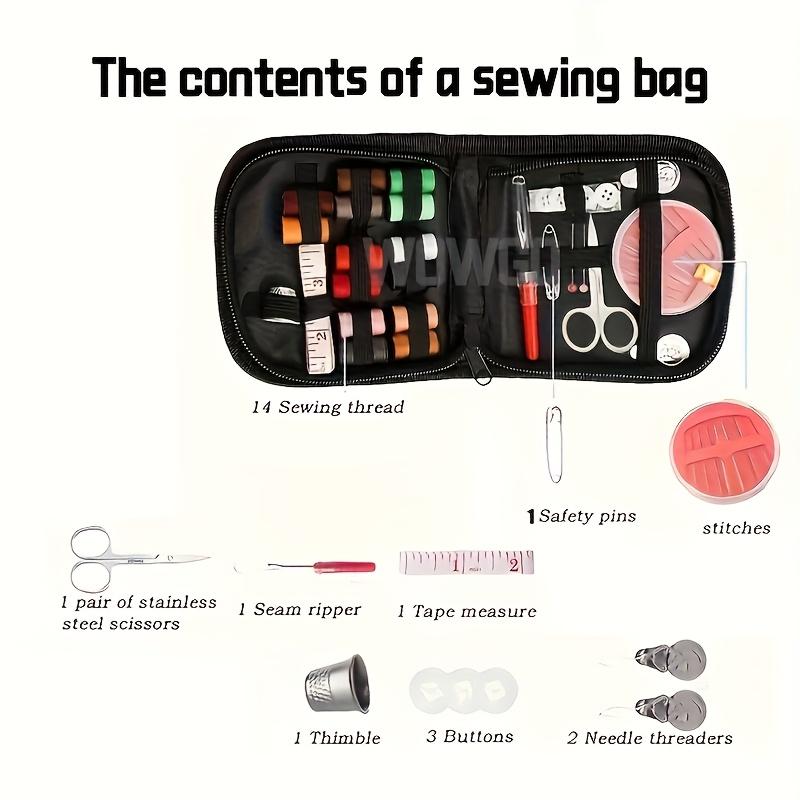 1 Set - French Embroidery Book with 106 Techniques, Sewing Manual, Creative Mini Sewing Book, Embroidery Thread Guide, Portable Travel Mini Sewing Kit