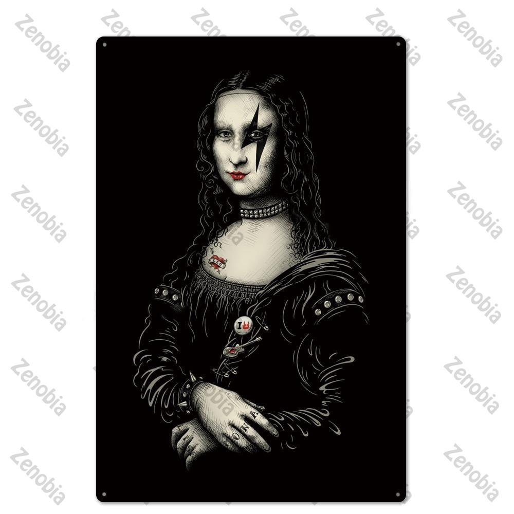 Poster in Metallo Vintage Musica Rock Piatti Decorativi da Parete Adesivi Placca Regali Chitarra per Decorazione Arte Murale Camera da Letto Segni in Metallo