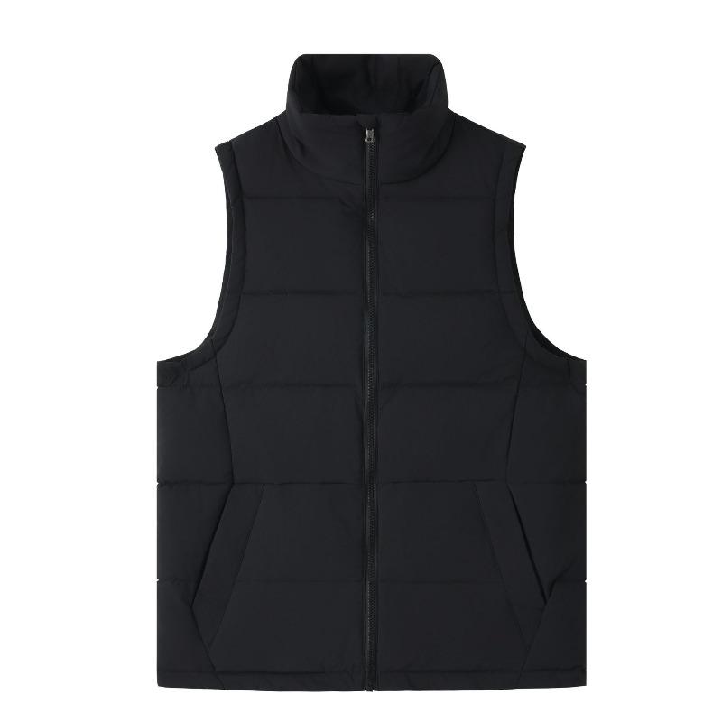 Outdoor lightweight thickened windproof vest winter down cotton warm sports vest