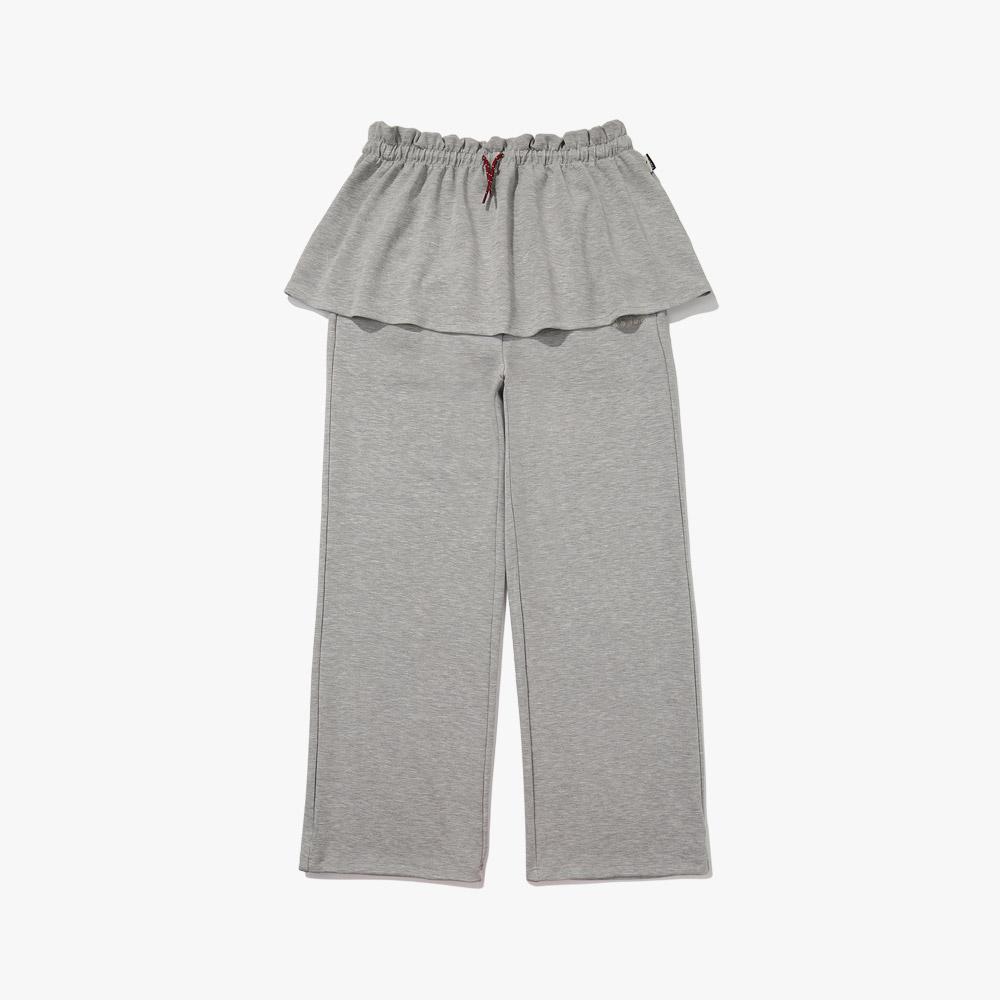 diadora Crosscoat Jersey Skirt Pants Melange Grey