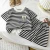 Children's Clothing Men's Set Short Sleeved Set Short Sleeved Set