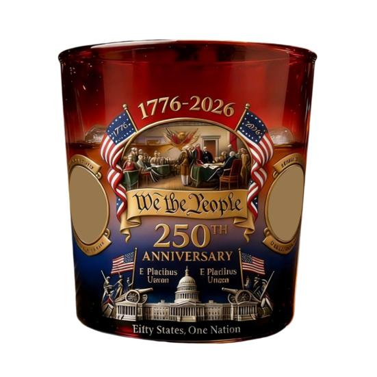Anniversary Whiskey Decanter Bottle U.S. Commemorative Whiskey 250th Anniversary Glass Father s Day Gift for Liquor