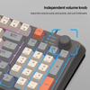 K82 Gaming Keyboard RGB Light Mechanical Keyboard USB Port Gamer Keypad 94 Keys Hot-Swap Keyboard for PC Tablet Desktop