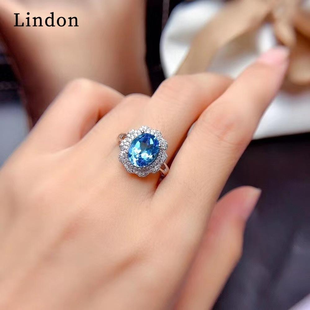 Lindon Kobiety Stop miedzi 5A Cyrkon Pierścionki Naszyjnik Zestaw wisiorków Wedding Party Gift