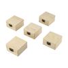 Elegant Wooden Jewelry Box Collection 5PCS Designed for Stylish Organization