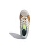 Adidas Originals Rey Galle Leather Comfortable Slip-Resistant Durable Low-Top Skate Shoes Women Sneaker Orange Beige GX0432