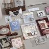Sugar Poem Sticker Pack: Inorganic Salt Color Series, 30 Multi-Material Sheets for Journaling & Collage