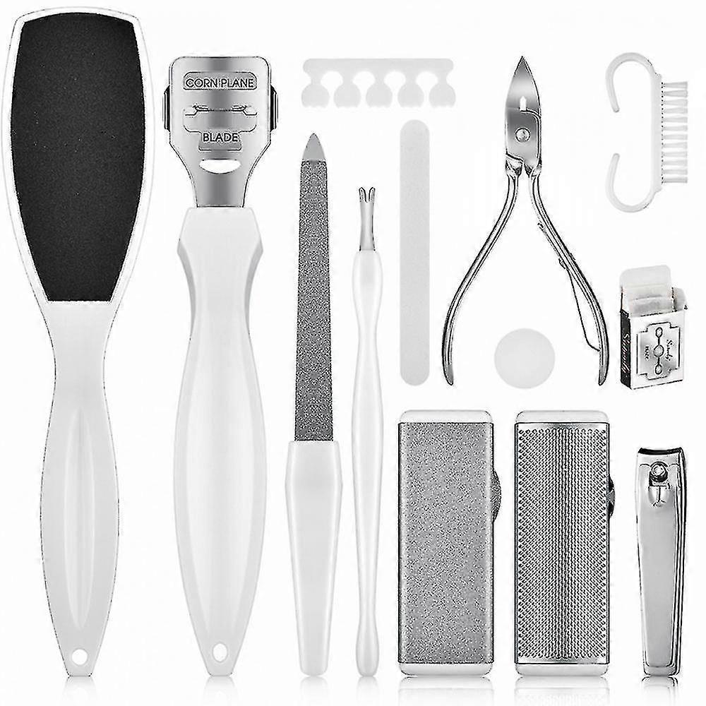 Razor Pedicure Feet Trimmer For Heels Hard And Dead Skin Stainless Steel 22pcs