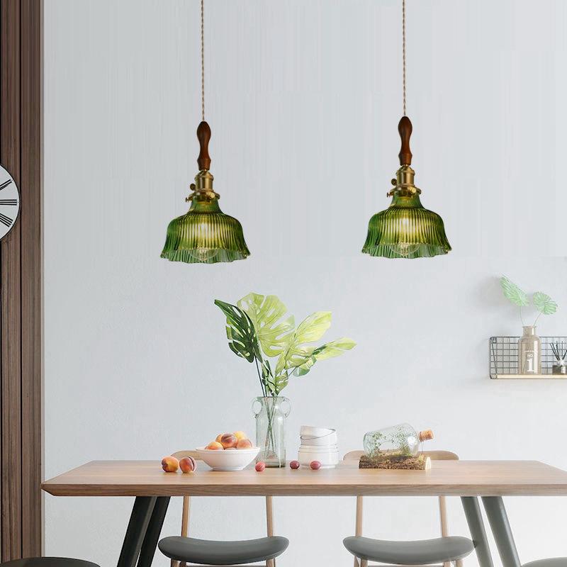 Modern Glass Chandeliers Lighting bedroom Decor Dining Room LED Pendant Light Kitchen Fixture Hanging Lamp Restaurant Bar Lustre