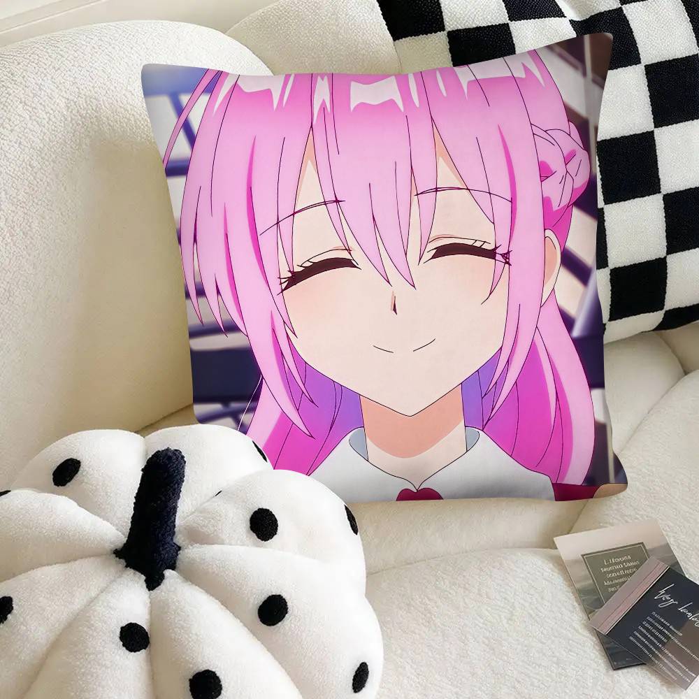 Anime Shikimoris Not Just A Cutie Pillow Case Fashion Square Pillowcase Bedroom Sofa Room Ins Decoration Leisure