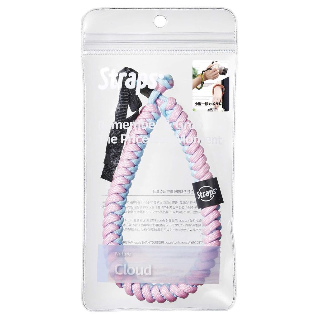 HAKUBA Camera Strap STRAPS Wrist Strap for M8 Compact SLR Paracord Cloud Cameras, Braided, KSTPS-M8-CLD