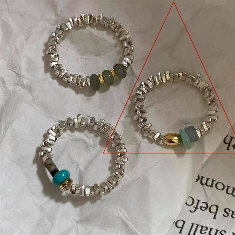 Korean plain ring ring female ins wind design opening adjustment tail ring ring ring