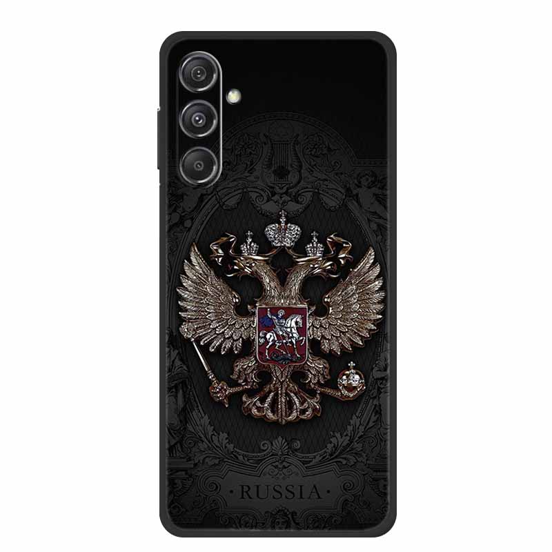 Funda For Samsung A17 Back Cover Case Fashion Black Silicone TPU Soft Phone Case For Samsung Galaxy A17 2025 Case A 17 Coque Bag