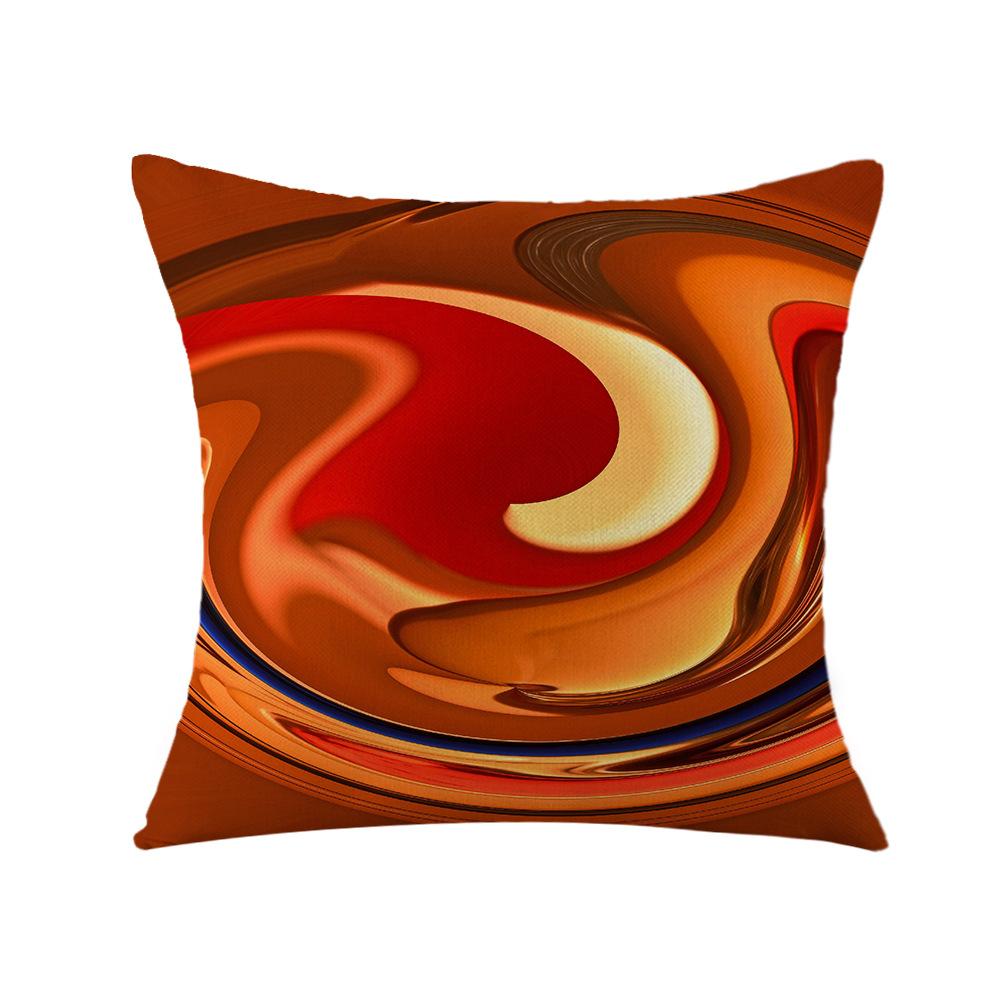 

Watercolor Tie-dye Pillow Pillow, Competitive Product, Modified Sofa Pillow, Linen Pillow Cover 45 * 45Cm (excluding pillow core)