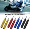 Universal Motorcycle Aluminum Footrests Foot Pegs Pedals Off-Road Platform Footpegs For Honda Kawasaki Yamaha KTM Suzuki