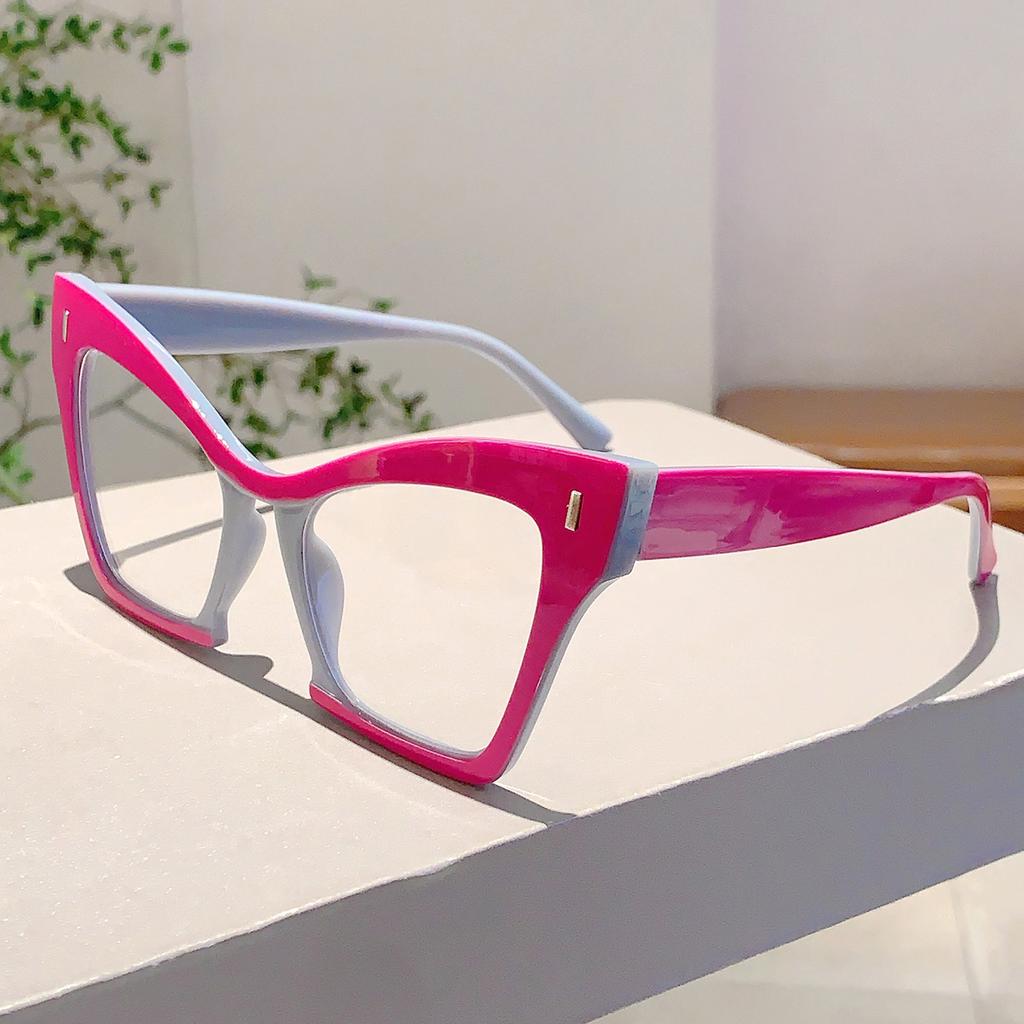 Vintage Leopard Trends Frames Women Fashion Brand Decor Eyeglasses Popular Oversize Po Multi Color Ladies Eyewear