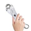 Nut Bolt Head Size Catcher Keychain Metric Imperial Hexagon Nut Measurement Tool Precise Thread Size Checker for DIY