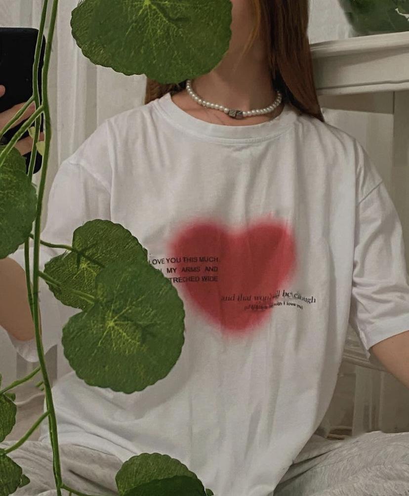 European, American English slogans Printed sexy exposed navel short T-shirt fashionable round neck slim slim top women's multi-picture