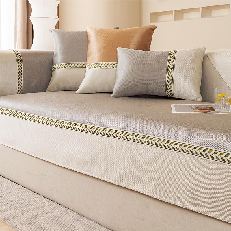 New Summer Ice Silk Sofa Cushion Mat Seat Cushion Non-Slip Sofa Cover Universal Sofa Cover Towel