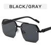 New Rimless Rectangle Sunglasses Women Fashion Frameless Square Sun Glasses Female Shades Classic Gradient Color Eyewear UV400