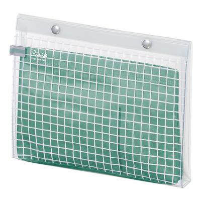 Kokuyo Pouch Pen Large A5 with Inner Oshikatsu Bag-in-Bag Case, Capacity, Size, Transparent, Case, Peep, F-VBF243-5