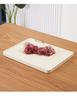 Wenge Wood Grain Double-Sided Cutting Board with Stand and Sharpening Stone, Mold-Resistant Plastic Back