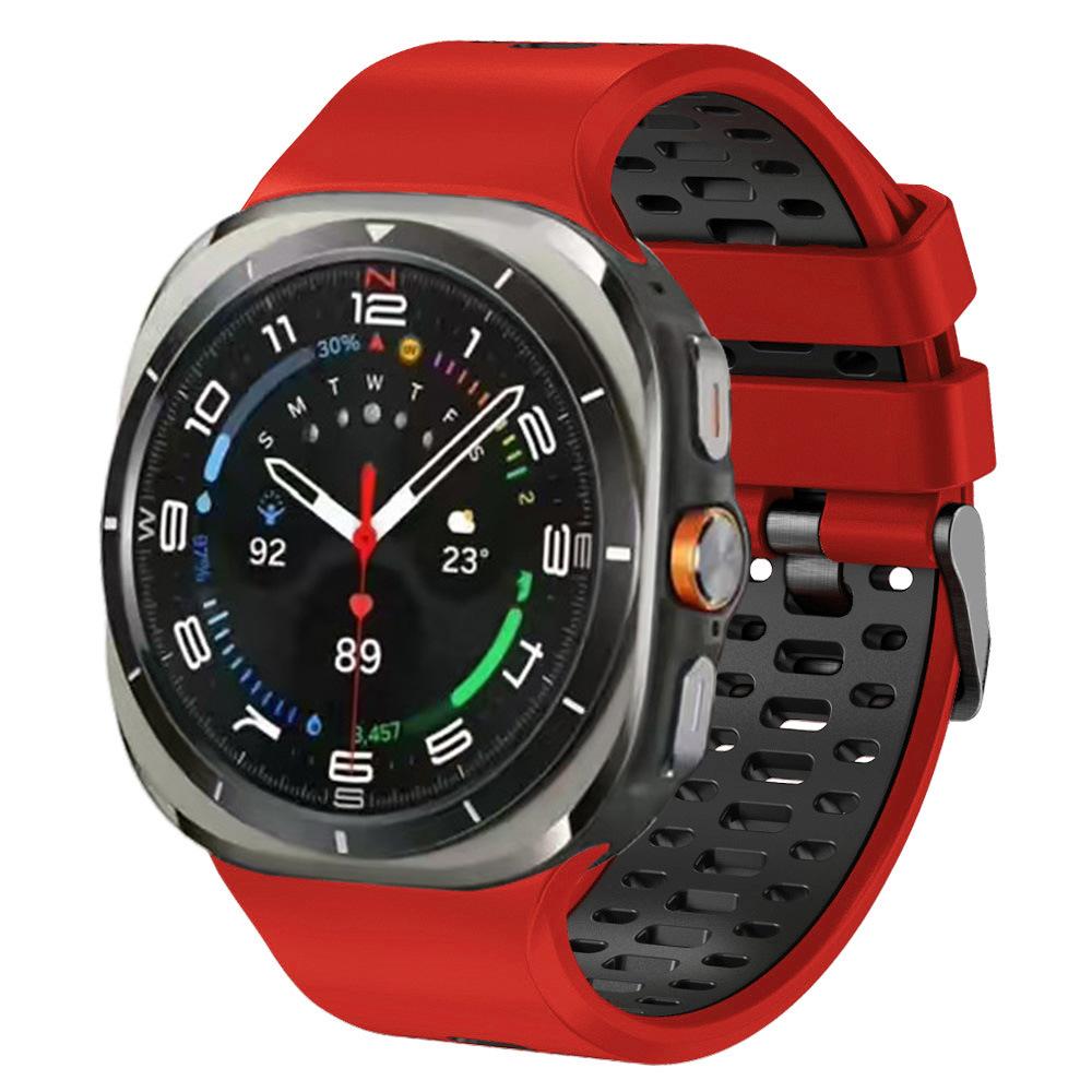 Strap for Samsung Galaxy Watch Ultra 2 2026 47mm Sport Silicone Band Wristband for Galaxy Watch 7 Ultra 2025/2024 Bracelet