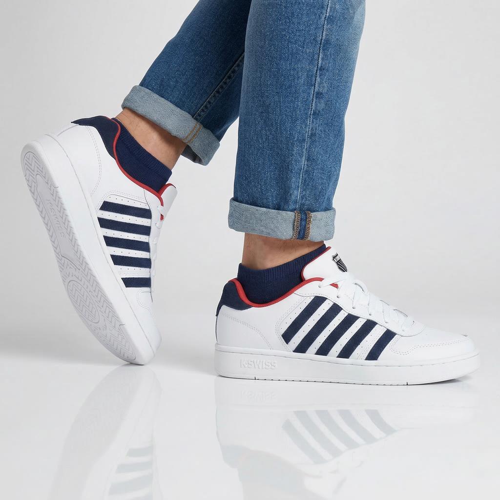 K-SWISS Court Palisades - Men's Sneakers Shoes White 06931-411-M ORIGINAL