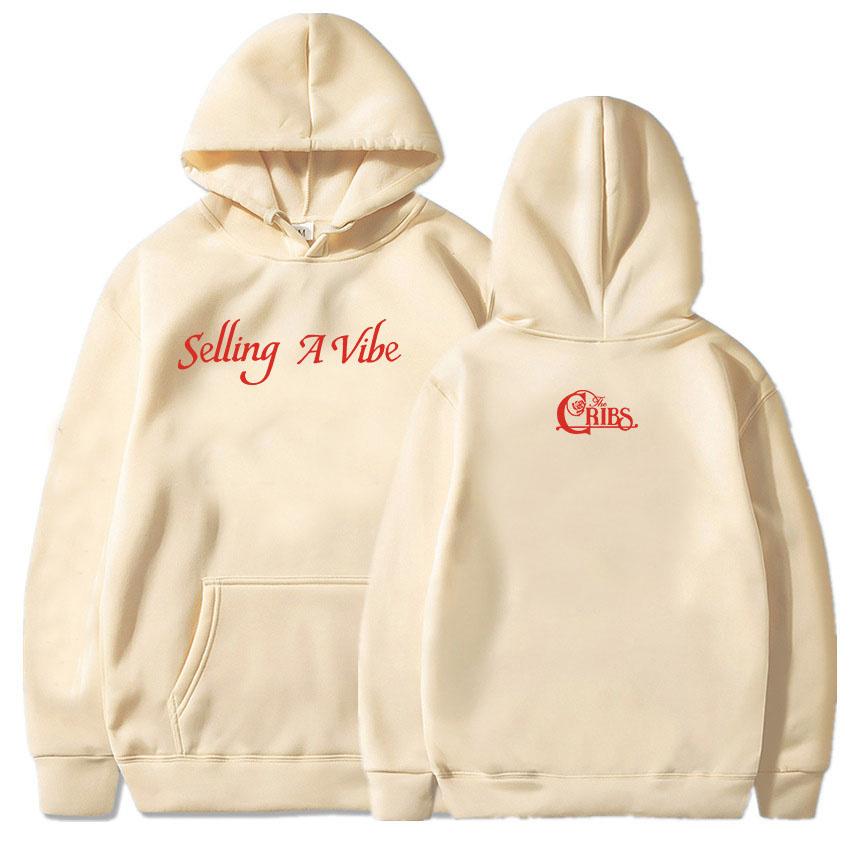 

The Cribs Продают Атмосферу Толстовки Мода Длинный Рукав Зимние Толстовки с Капюшоном Мужская Женская Одежда Повседневные Свободные Унисекс Пуловеры 3XL