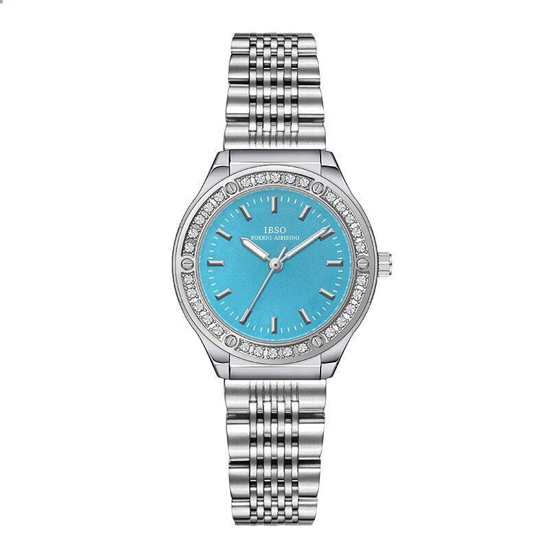 6638 Watch Women'S Diamond-Encrusted Waterproof Steel Belt Women'S Watch High Value