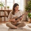 Omonterad DIY Ukulelesats Anpassningsbar Bygg Din Egen Akustiska