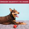 4 Pieces Dog Rope Ball Dog Ball On A Rope, Durable Elastic Solid Rubber Balls Interactive Rubber Ball Chew Toys For Small Medium