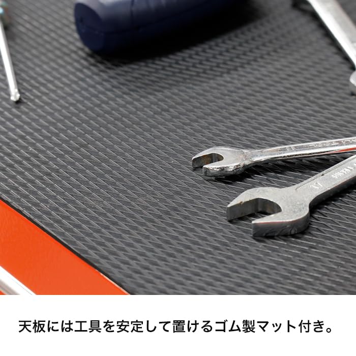 Tool Roller Professional Tool Box 7-tier Box, Cabinet, Extra-large Casters, (black)