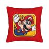 Marios Pillowcase Polyester Cushion Cover Decoration Video Games Throw Pillow Case Cover Home Zippered 18'