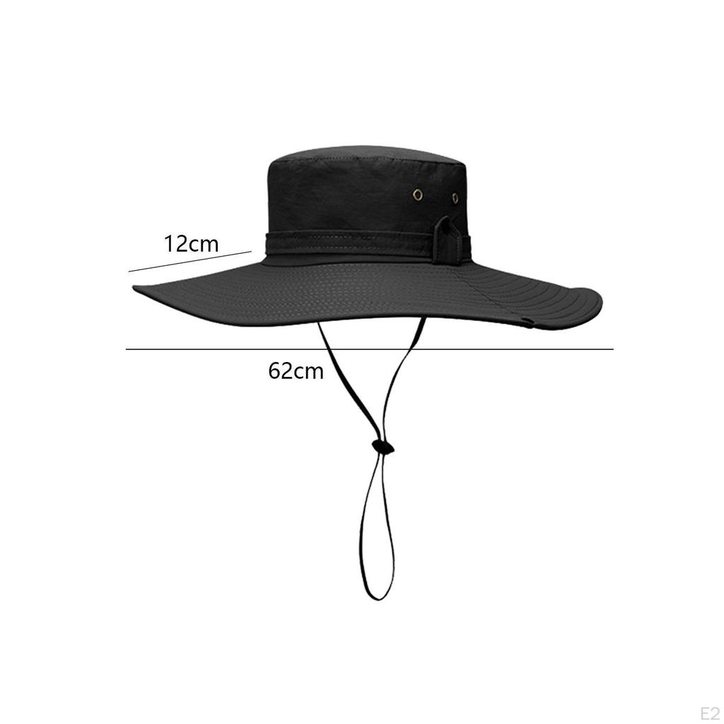 Bucket Hat Fishing Waterproof Breathable Lightweight Summer Casual Fisherman Sun Visor for