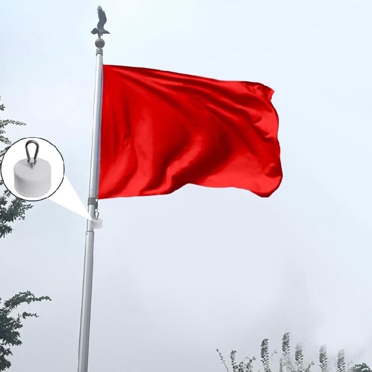 Supporto Ponderato per Display di Bandiere Previene lo Scivolamento e l'Avvolgimento su Aste da 2,5 Pollici A Prova di Rumore Protezione dallo Sbiadimento
