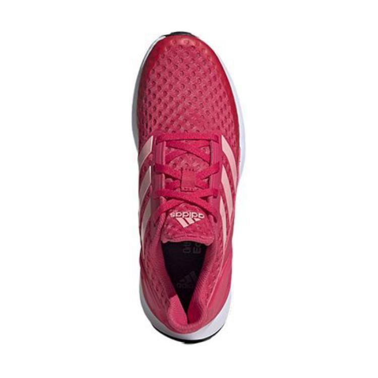 adidas Run J Zapatillas de Running de Caña Baja Duraderas para Niños Zapatillas de Running para Niños Rojo FV4102