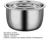 Bacon Grease Container with Strainer 1.34/2.5L Stainless Steel Oil Container Heavy-Duty Butter Melting Pot for Frying Grease Storage Essential Kitchen