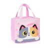 Oxford Cloth Cartoon Lunch Bag Aluminum Foil Lining Large Capacity Thickened Thermal Insulation Bag Cartoon Pattern