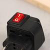 Univerzální americký US evropský UK EU AU cestovní elektrický adaptér zástrčky 10A/13A 250V elektrická zásuvka s vypínačem