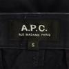 A.P.C. Long Pants S Navy Straight Pants Men's Used