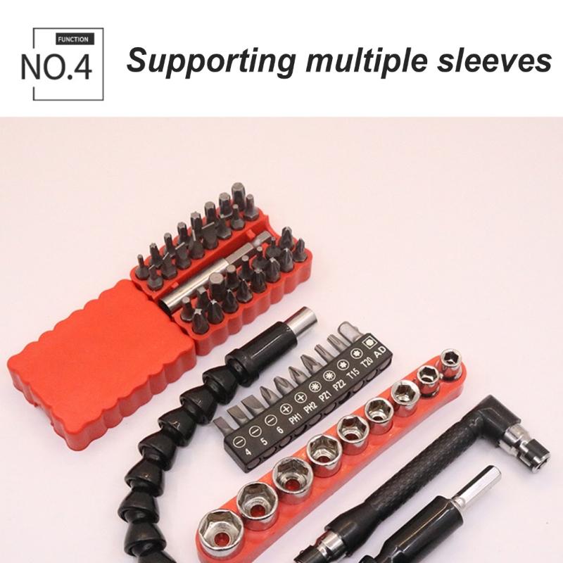 L-förmiger Doppelkopfschraubendreher Legierter Stahl für Möbelmontage und Elektronikwartung